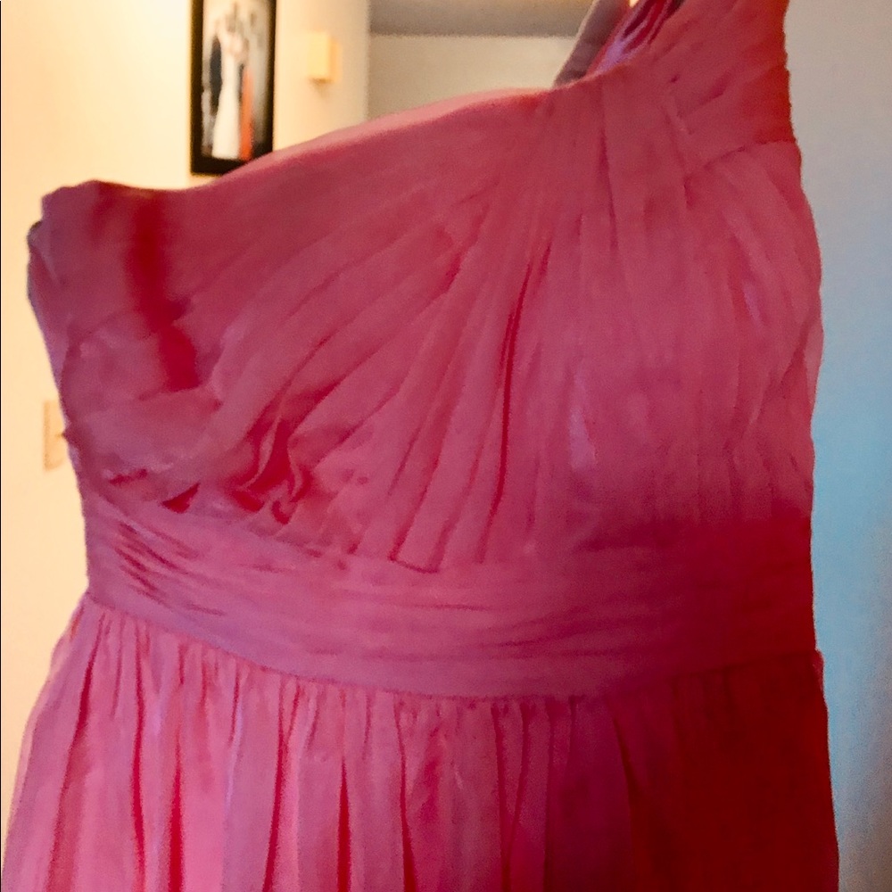 Salmon/pink long dress